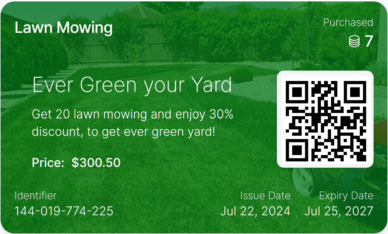 Lawn Vouchers